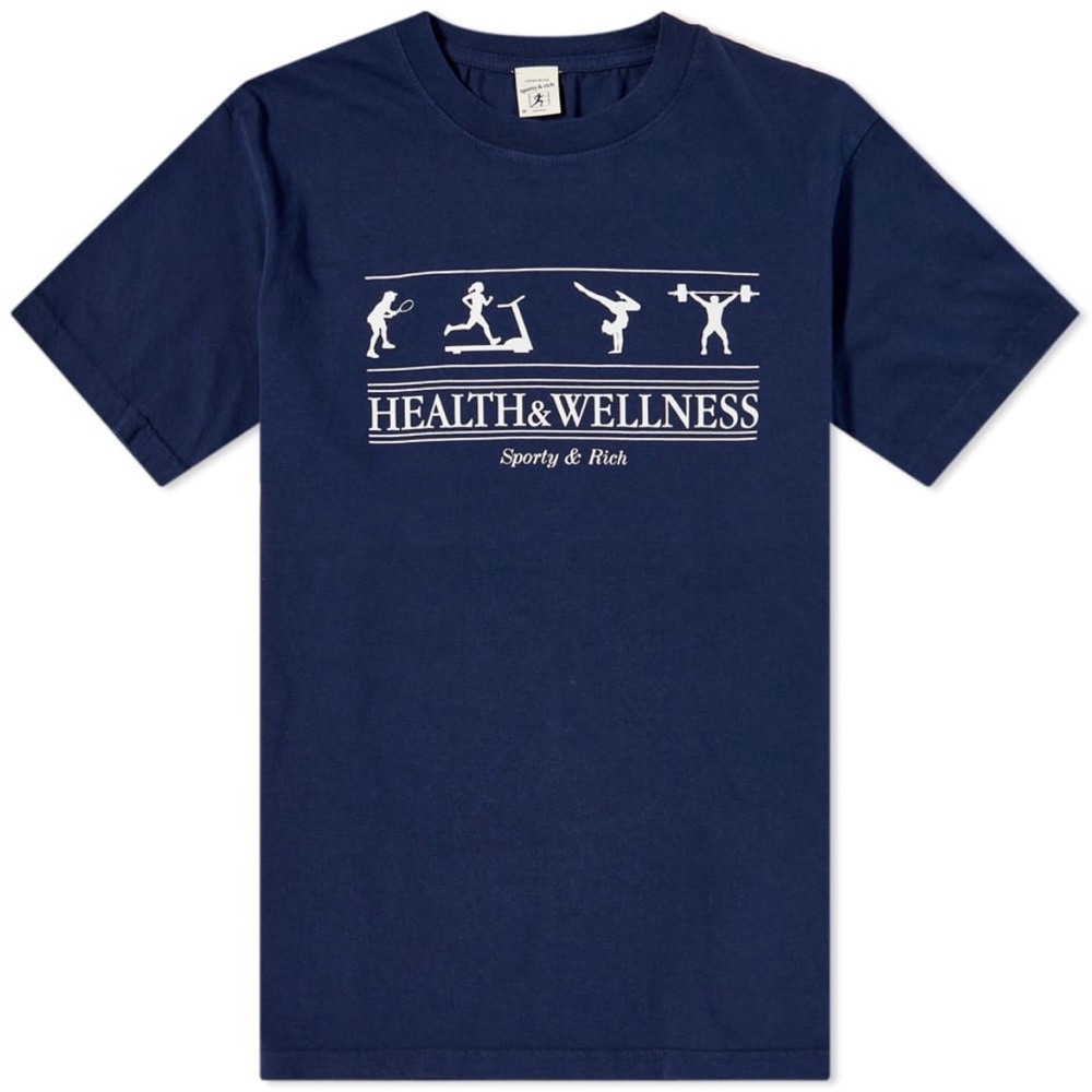 Sporty & Rich Health and Wellness T Shirt - Picture 4 of 4